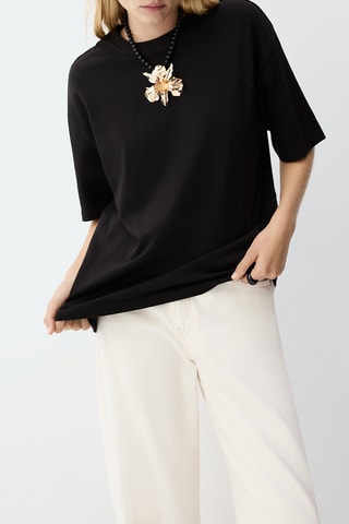 T-shirt oversize - Nero