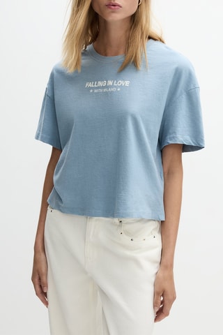 T-shirt - Celeste