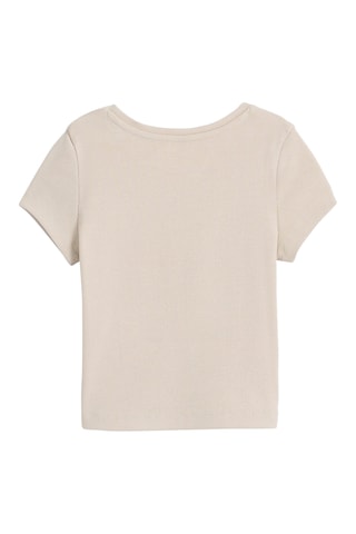 T-shirt - Beige