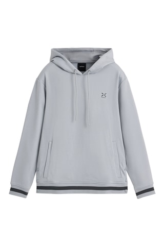 Felpa con cappuccio - Grigio chiaro
