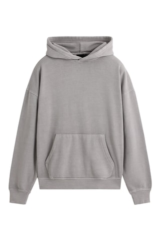 Felpa con cappuccio - Grigio chiaro