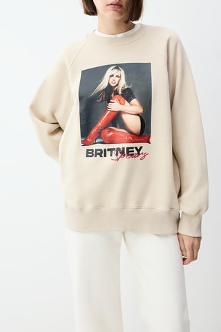 Felpa Britney Spears - Beige