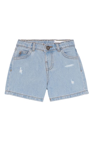 Shorts in jeans - Azzurro
