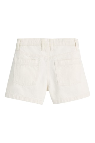 Shorts in jeans - Bianco