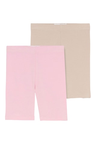 2 guaine - Rosa e beige