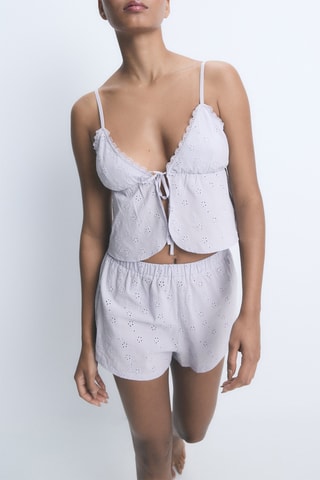 Shorts in sangallo - Malva