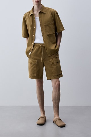 Bermuda cargo - Marrone