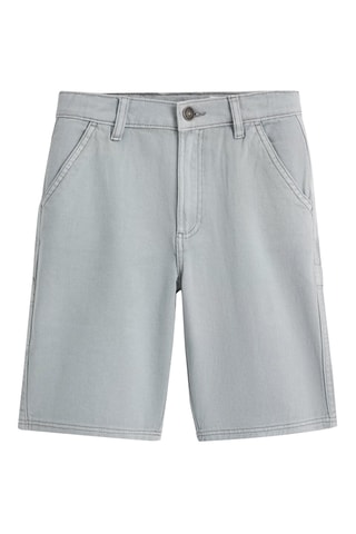 Bermuda in jeans - Grigio chiaro