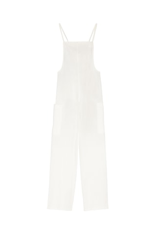 Combinaison en lin - Blanc