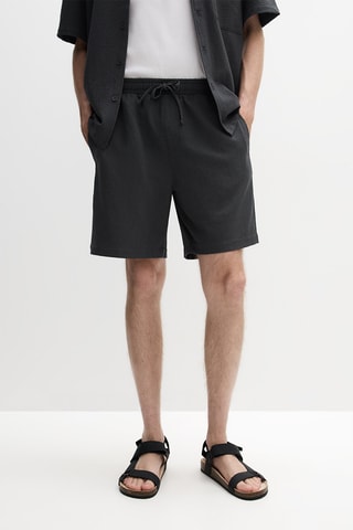 Camicia e bermuda - Nero