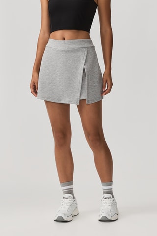Gonna shorts - Grigio melange