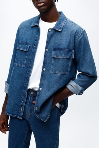 Jean tapered - Bleu marine