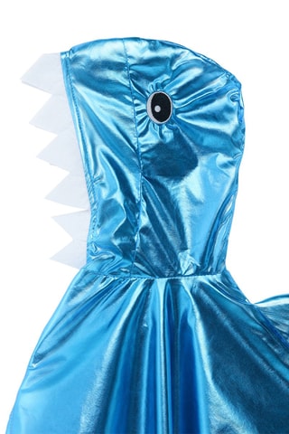 Travestimento squalo - Azzurro