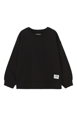 Felpa e leggings - Nero