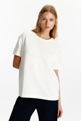 T-shirt oversize - Bianco