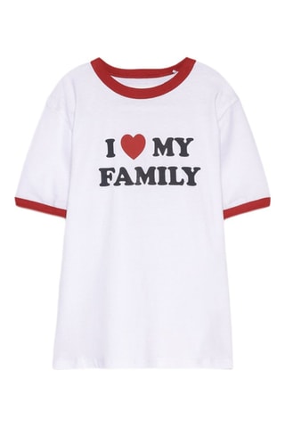 T-shirt pigiama - Bianco