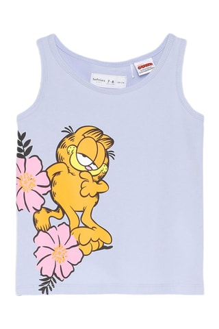 Canotta pigiama Garfield - Azzurro