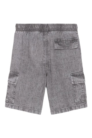 Shorts in jeans - Grigio scuro