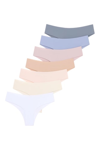 7 slip - Bianco