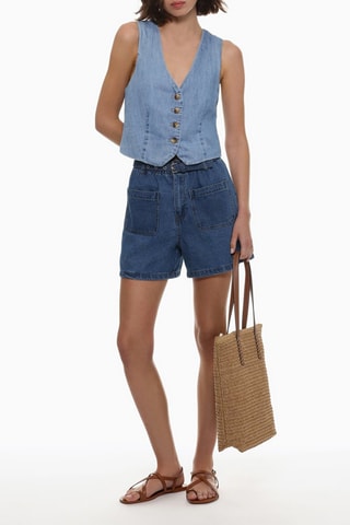 Shorts in jeans - Blu