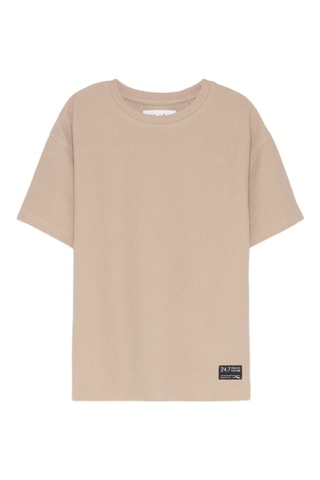 T-shirt - Beige e nero