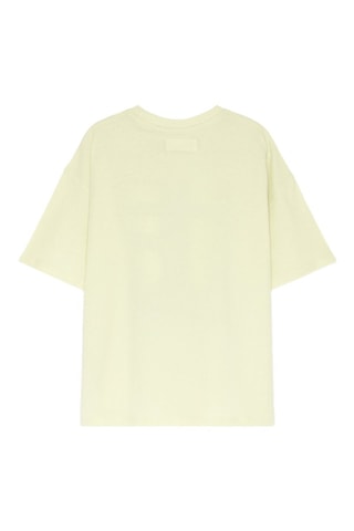 T-shirt - Ecrù e nero
