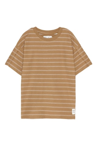 T-shirt - Marrone chiaro ed ecrù