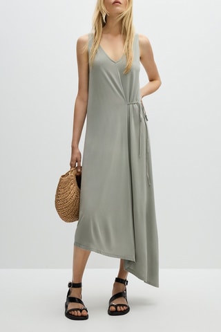Robe midi - Vert d’eau