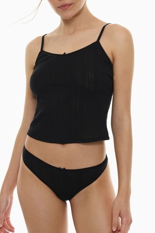 Crop top - Nero