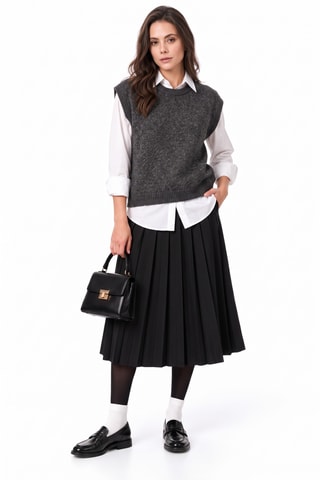 Gilet in lana - Grigio