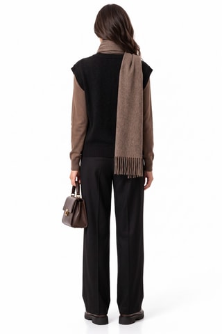 Gilet in lana - Nero