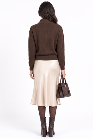 Maglia in lana - Marrone chiaro