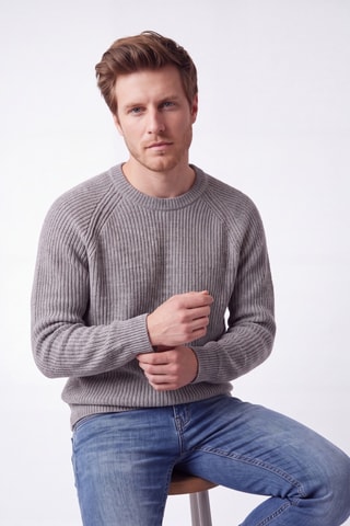 Maglia in lana - Grigio
