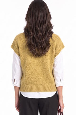 Maglia in lana - Giallo