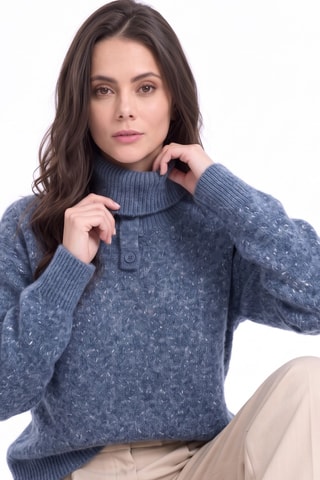 Maglia in lana - Blu