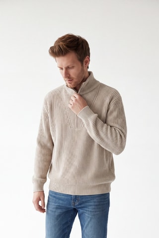 Maglia in lana - Ecrù