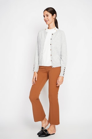 Cardigan oversize - Grigio chiaro