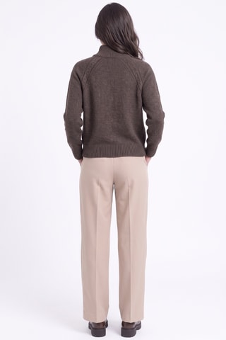 Maglia in lana - Marrone chiaro