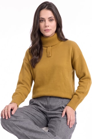Maglia in lana - Giallo