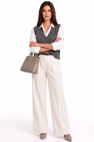 Gilet in lana - Grigio