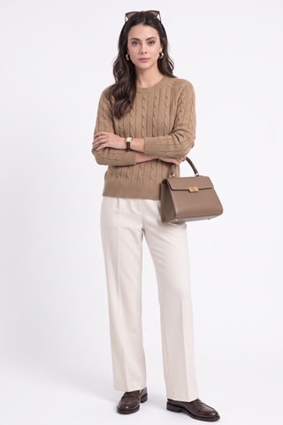 Maglia in lana - Beige