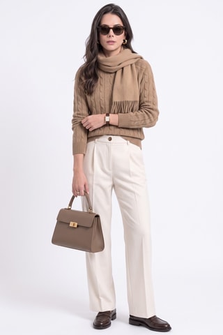 Maglia in lana - Beige