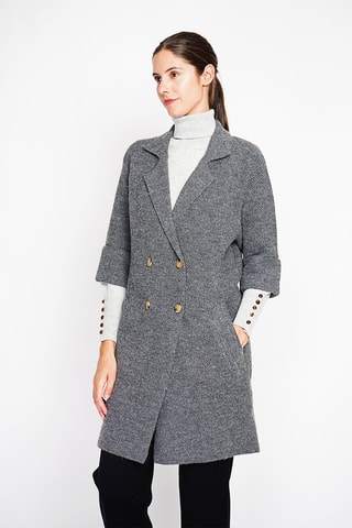 Cappotto oversize - Grigio scuro