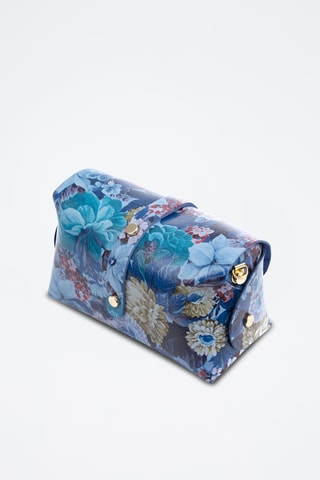 Leren Schoudertas - Blauw