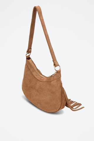 Nubuck Handtas Barlassina - Taupe