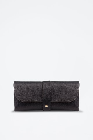 Leren Clutch Argelato - Zwart