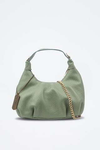 Leren Handtas Berra - Groen
