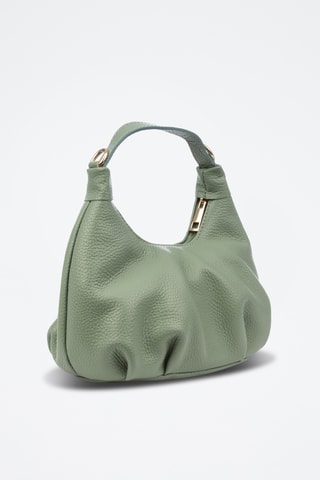 Leren Handtas Berra - Groen