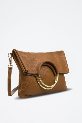 Leren Schoudertas Bertinoro - Camel