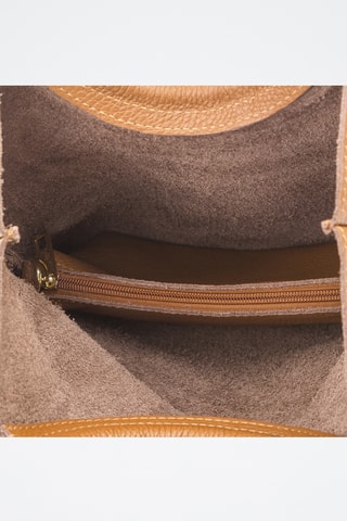 Leren Schoudertas Bertinoro - Camel
